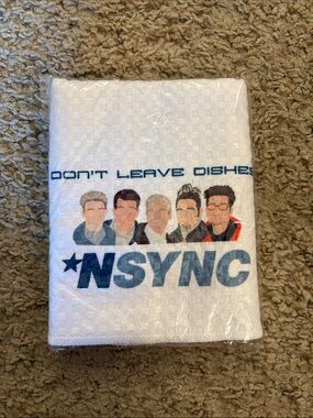 Funny NSYNC Themed Kitchen Towel